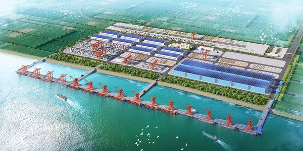 20220708阜阳港颍上港区南照码头效果图-鸟瞰方案二.jpg
